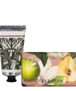 Magnolia & Pear Hand Cream & Soap Bundle - Royal Kew Gardens