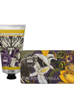Orchid & Vanilla Hand Cream & Soap Bundle - Royal Kew Gardens