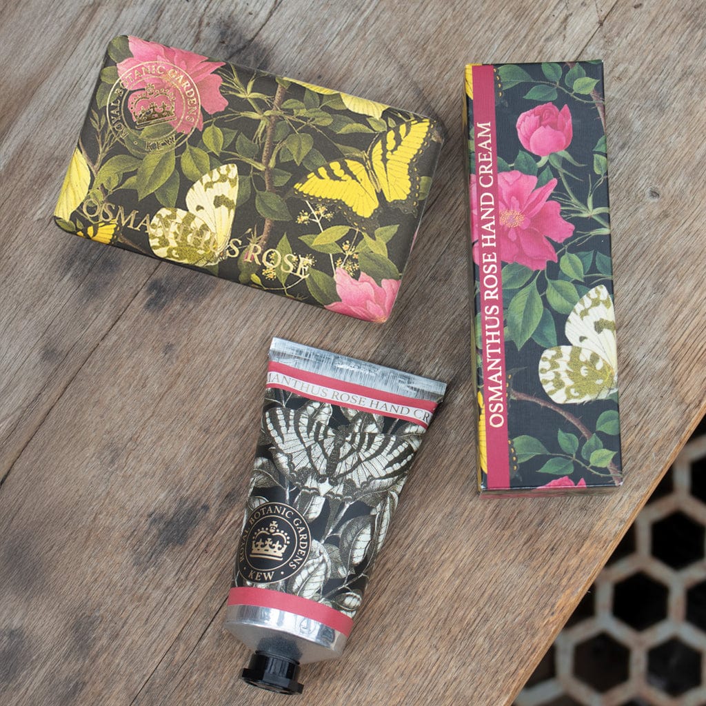 Osmanthus Rose Hand Cream & Soap Bundle - Royal Kew Gardens - Image 2