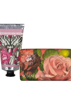 Summer Rose Hand Cream & Soap Bundle - Royal Kew Gardens