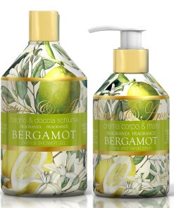 Rudy Bergamot Bath & Body Duo Gift Set – Body Wash & Hand & Body Lotion