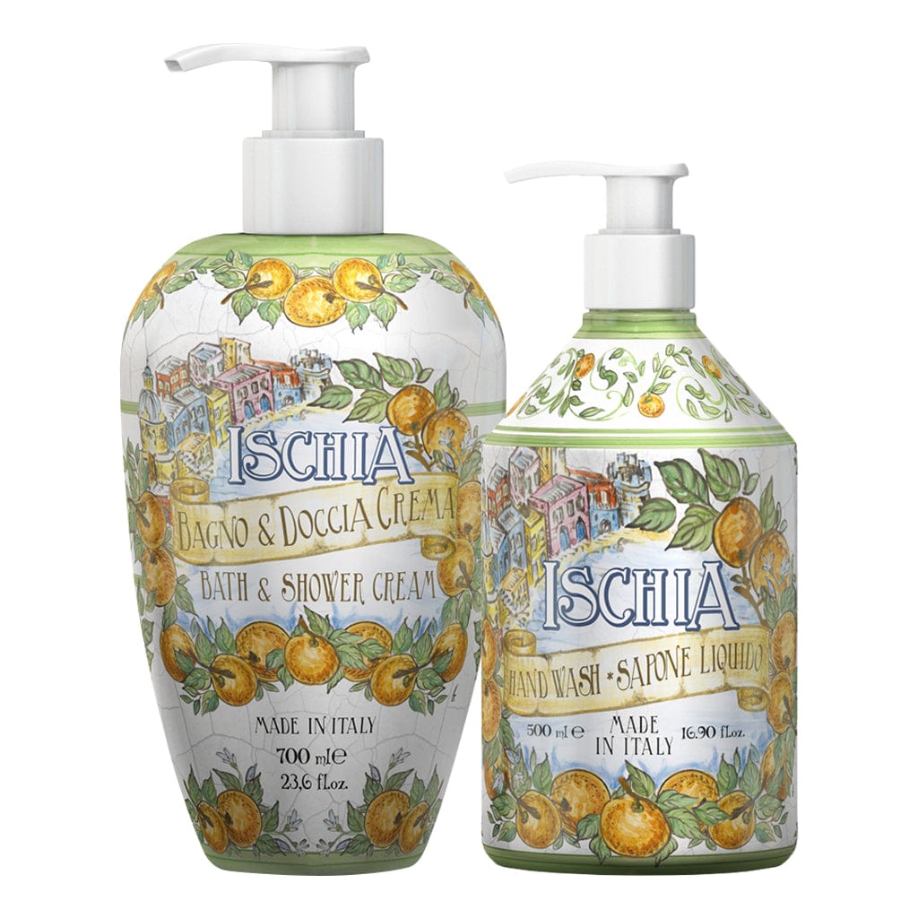 Rudy Ischia Bath & Body Duo Gift Set – Body Wash & Hand Wash
