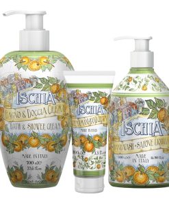 Rudy Ischia Bath & Body Gift Set – Body Wash, Hand Wash & Hand Cream