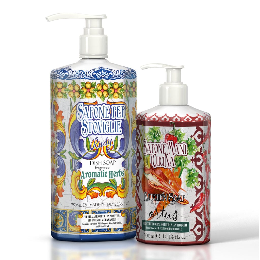 Rudy Kitchen & Dishwashing Liquid Soap Bundle