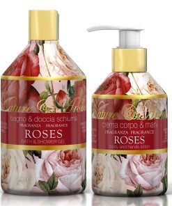 Rudy Rose Bath & Body Duo Gift Set – Body Wash & Hand & Body Lotion