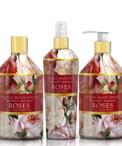 Rudy Rose Bath & Body Gift Set – Body Wash, Hand Soap & Body Mist