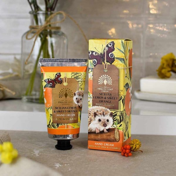 Sicilian Lemon and Sweet Orange Hand Cream 75ml - Image 2